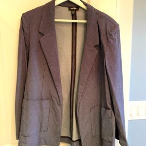 Lord & Taylor Houndstooth Stretch Blazer size L